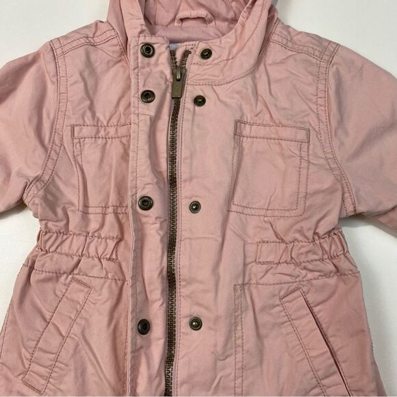 Old Navy girls hooded pink jacket size 2T - Picture 5 of 9
